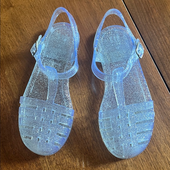 GAP Kids Translucent Glitter Sandals - Picture 1 of 6